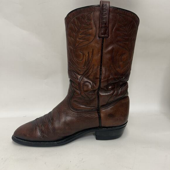 Vintage Red Wing 9801 Pecos Pull-On Cowboy Boots “Brown” main image 12